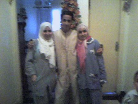 moi avec  fati et sofi